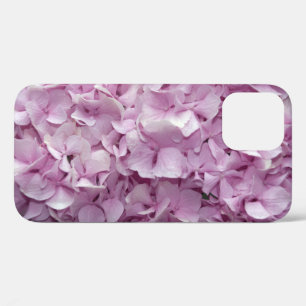 De roze Bloemen van de Hydrangea hortensia iPhone 12 Hoesje
