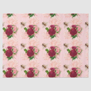 De Roze en Gouden Bij Serie Design 17 Tissue Papie Tissuepapier