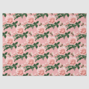 De Roze en Gouden Bij Serie Ontwerp 16 Tissue Papi Tissuepapier