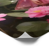 De roze fee | Fantasy digitale kunst Poster (Hoek)