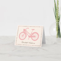 De roze Fiets vouwde de Kaarten van de Nota