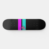 De roze flamingo skateboard (Horizontaal)