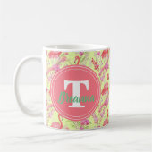 De roze Flamingo voegt de mok van het (Links)