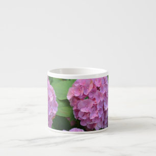 De roze Hortensie hydrangea struik Latte Mok