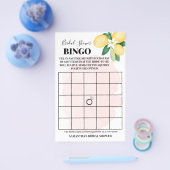 De roze Kaart van het Vrijgezellenfeest Bingo van (Enkel)
