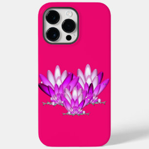 De roze lotusbloem Case-Mate iPhone 14 pro max hoesje