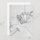 De roze panter feestdagenkaart (Voorkant / Achterkant)