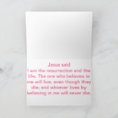 De Roze Patronen van de lente Feestdagen Kaart (Binnen)