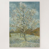 De roze perzikboom van Van Gogh Legpuzzel (Verticaal)