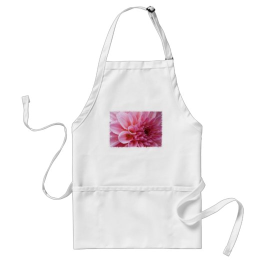 De roze Schort van de Chrysant (Voorkant)