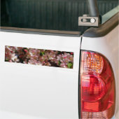De roze Sticker van de Bumper van de Bloem van (Op Truck)