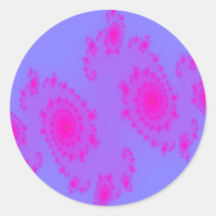 De roze Sticker van het Niesgeluid