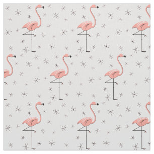 De Roze stof van de flamingo