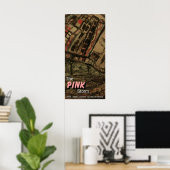 DE ROZE STORM POSTER (Thuiskantoor)