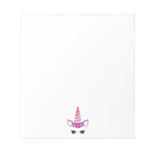 De Roze Unicorn Notitieblok
