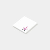 De Roze Unicorn Post-it® Notes (Schuin)