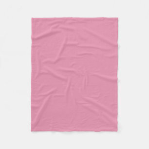De Roze Voor de betere inkomstklasse Stevige Kleur Fleece Deken