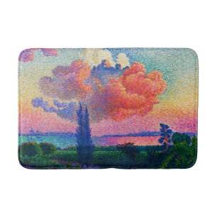 De Roze Wolk (1896) schilderij Badmat