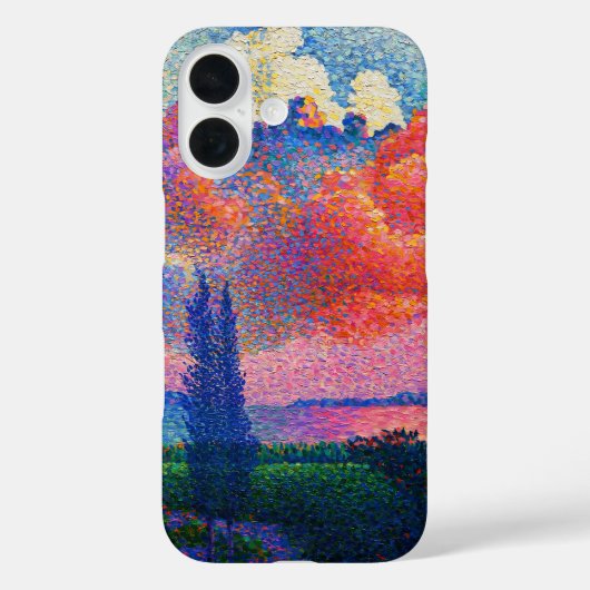  De Roze Wolk (1896) schilderij Case-Mate iPhone Case (Achterkant)