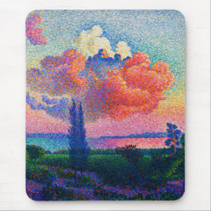 De Roze Wolk (1896) schilderij Muismat