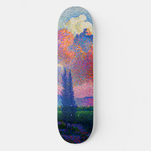  De Roze Wolk (1896) schilderij Skateboard