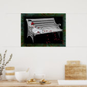 De Rozen stoppen en ruwen - afdrukken Poster (Keuken)