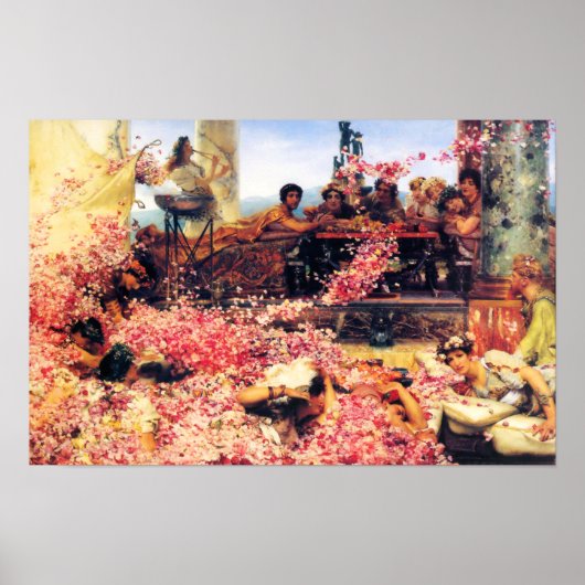 De Rozen van het Poster Heliogabalus (Voorkant)