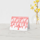 De rozerode Kaarten van de Nota van de Kathedraal (Gele Bloem)