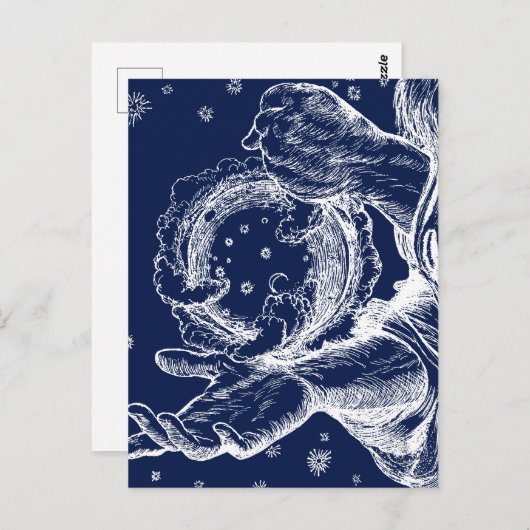 De Rubaiyat van Omar Khayyam Creatie Briefkaart (Voorkant / Achterkant)