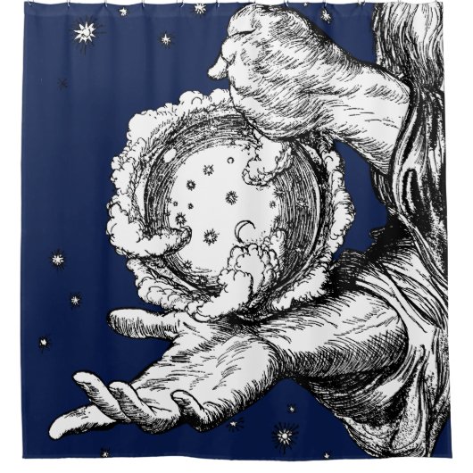 De Rubaiyat van Omar Khayyam Creatie Douchegordijn (Voorkant)