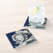 De Rubaiyat van Omar Khayyam Creatie Glazen Onderzetter (Schuin)