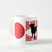 De ruby koffiemok (Voorkant links)