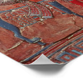 De rug van de troon van Tutankhamun Poster (Hoek)