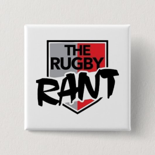 De Rugby Rant Button (Voorkant)