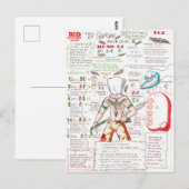 De ruggengraat briefkaart (Voorkant / Achterkant)