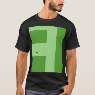 De rugzak van de mens zoeken t-shirt