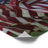 De rugzak van een soldaat van het leger poster (Hoek)