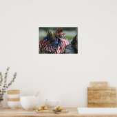 De rugzak van een soldaat van het leger poster (Keuken)