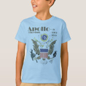 De Ruimte 1969 van de opdracht van de Maan van de T-shirt (Voorkant)