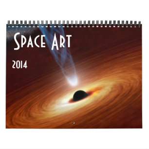 De ruimte Astronomie van de Kalender 2014 van de