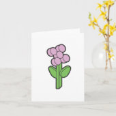 De ruimte Bloem van de Leeftijd Kaart (Gele Bloem)