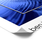 de ruimte tussen poster (Hoek)