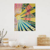 De ruimte tussen poster (Keuken)