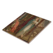 De ruimte van het Bezit, 1879 (olie op canvas) Tegeltje (Zijkant)