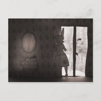 De ruimte van het document briefkaart