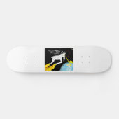 De ruimtegeit skateboard (Horizontaal)