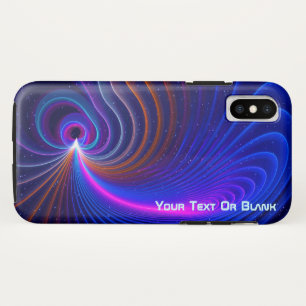 De ruimtekromming iPhone XS hoesje