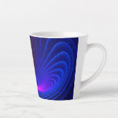 De ruimtekromming latte mok (Rechts)