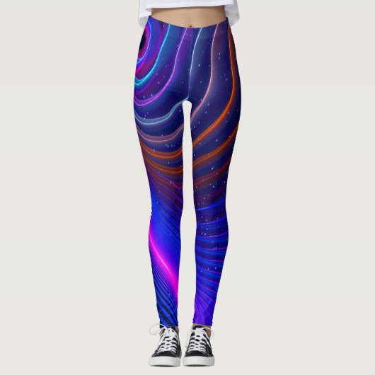 De ruimtekromming leggings (Voorkant)