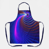 De ruimtekromming schort (Voorkant)